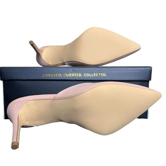 NEW Lulus Frae Naked Hazelnut Natural Pointed Toe Mules Size 6 Stiletto Heel main image 7